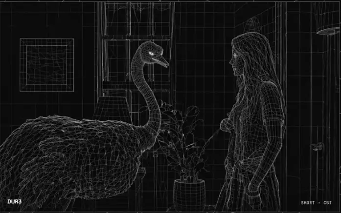 DUR3 — stylized still